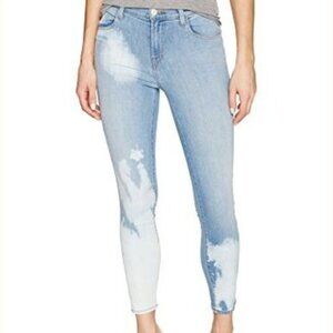 J Brand Alana High Rise Crop Downpour‎ Jeans Size 26 Bleached